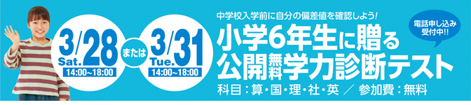 小6学力診断